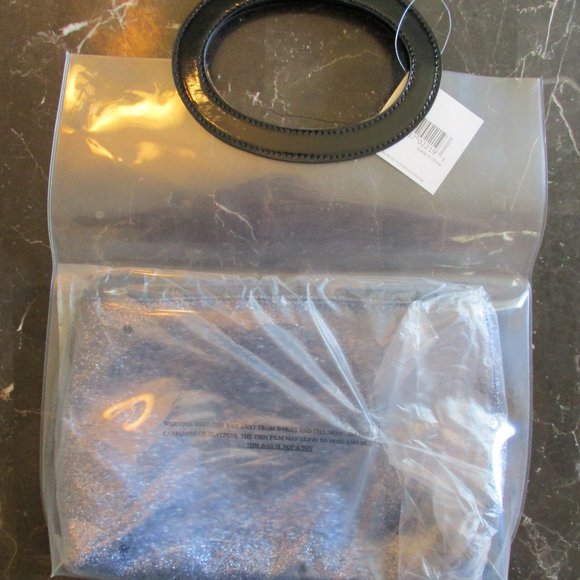 🛍New! Macy's 2-Piece Sparkle Travel Cosmetic Bags - Picture 2 of 4